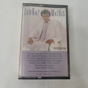 JOHNNY MATHIS‎ A Special Part of Me 1984 cassette